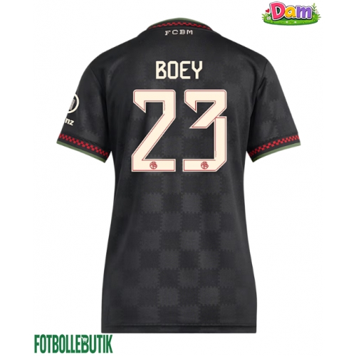 Bayern Munich Sacha Boey #23 Tredje Tröja Kvinnor 2025-26 Kortärmad